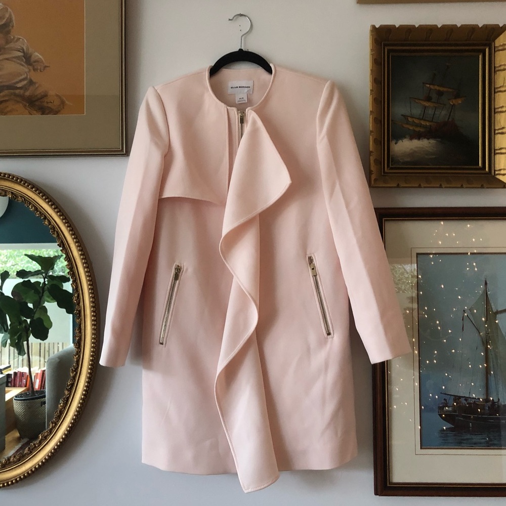 Club Monaco pink jacket - Picture 1 of 4